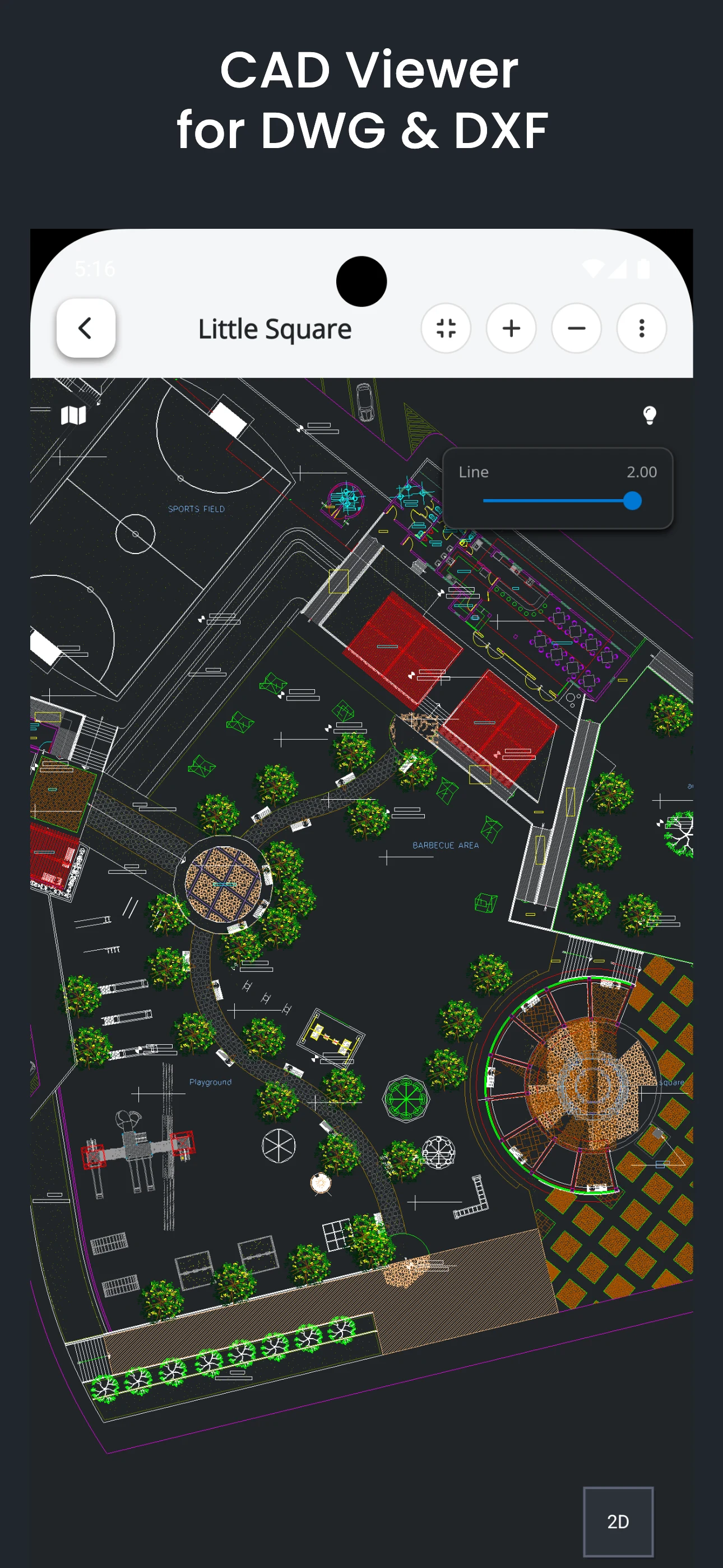 SnapCAD : DWG,DXF,STEP,STL,3MF screenshot
